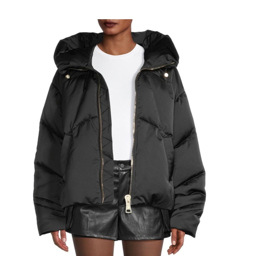 NICOLE BENISTI Black down Jacket